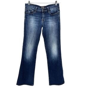 Lucky Brand Stark Sweet N Low Bootcut Jeans Women's 8 Embroidered Yellowstone